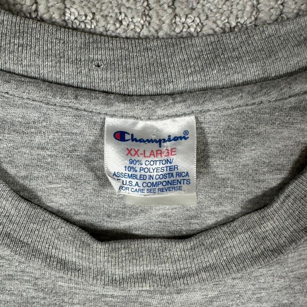 Champion Men's Grey T-shirt - Picture 3 of 5